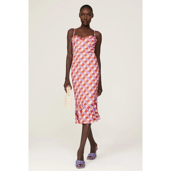 Slate & Willow Bustier Midi Dress - Picture 1 of 9